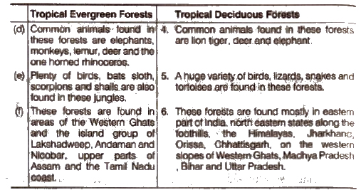 Geography : Chapter 5 Nature Vegetation & Wildlife